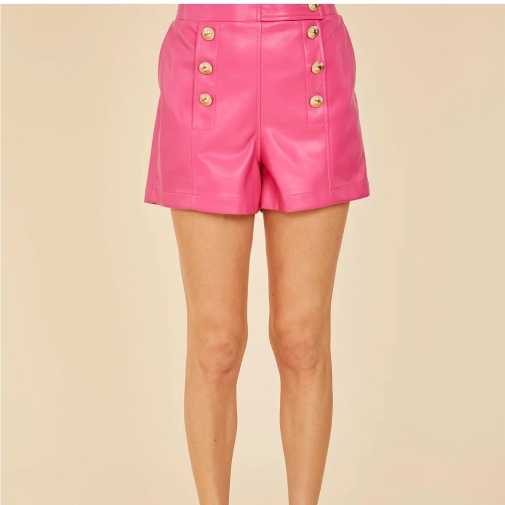 Dolce Cabo Faux Leather Women's Shorts